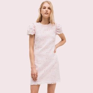 NWT kate spade tweed shift dress